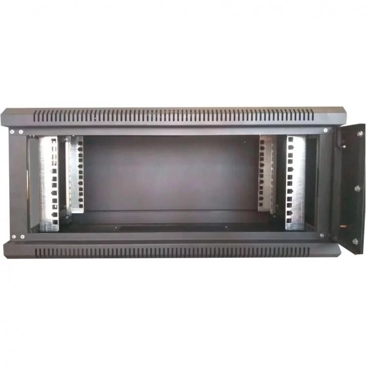 Шкаф настенный Hypernet 4U 19" 600x450 (WMNC-4U-FLAT-BLACK) цена 3 759грн - фотография 2