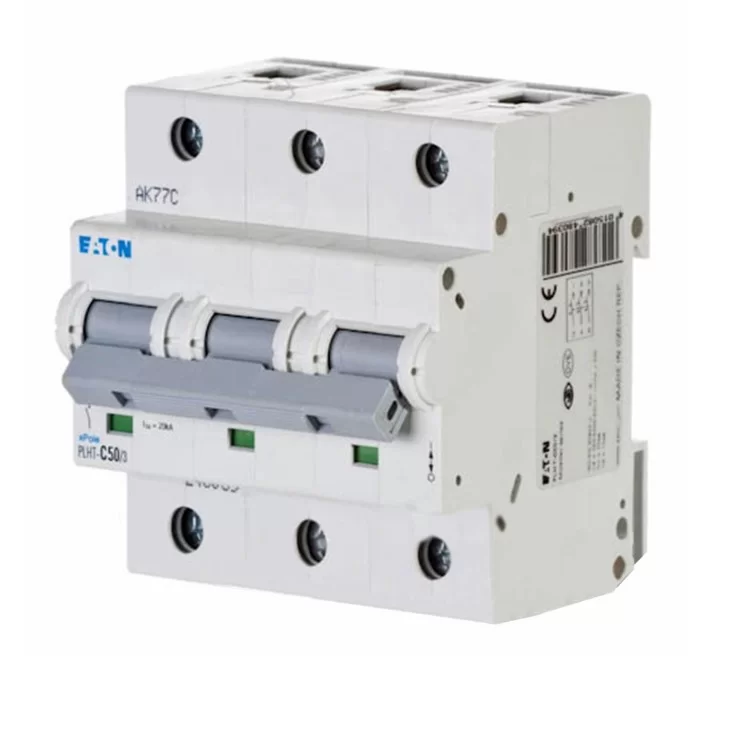 Автоматичний вимикач PLНТ-C50/3 50А 3п. Eaton