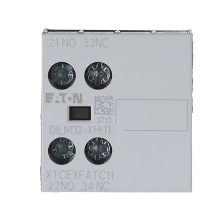 Додатковий блок контактів DILM32-XHI11 1NO+1NC Eaton ціна 239грн - фотографія 2