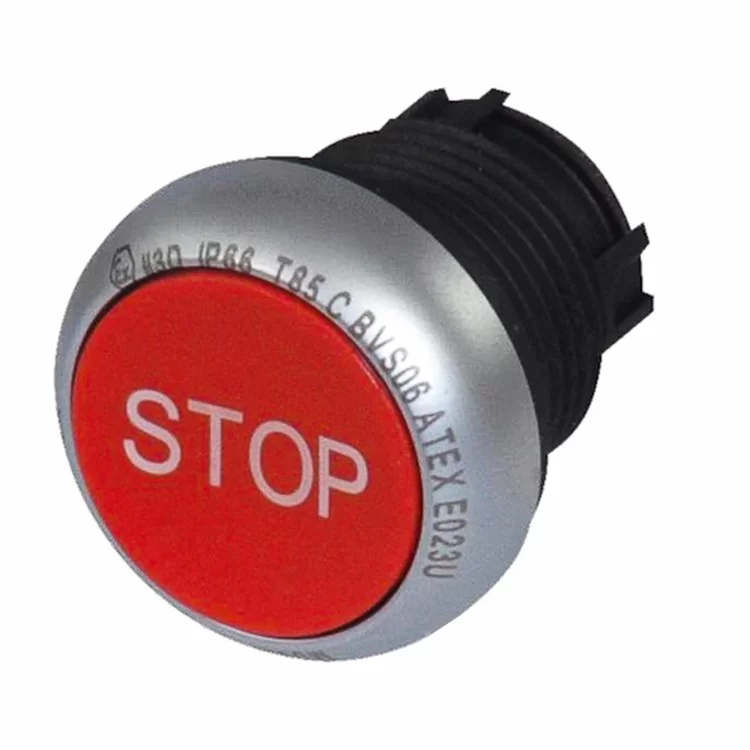 Головка кнопки M22-D-R-X0 Стоп червона Eaton