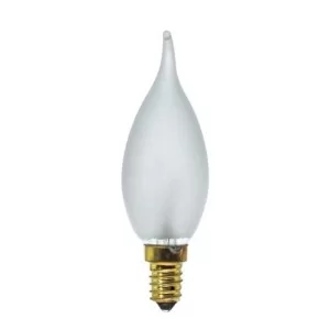 Лампа свеча на ветру BXS35 40Вт E14 матовая PHILIPS