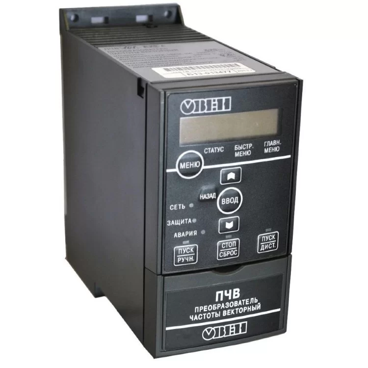 Преобразователь частоты ПЧВ101-К37-В 0,37 кВт 380В ОВЕН
