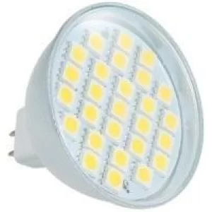 Лампа светодиодная MR16 3,6 W 24LED 2835SMD 350LM 4500K 230V/ LM318 Lemanso