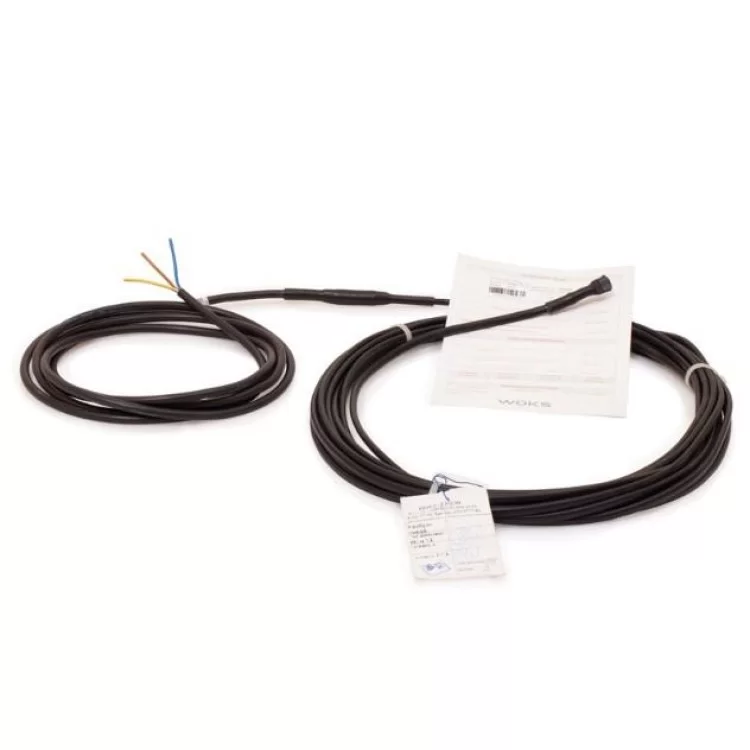 Резистивный нагревательный кабель для внешней прокладки Woks 1R 23, 1320 Вт, 44 м цена 2 290грн - фотография 2