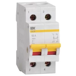 Выключатель нагрузки IEK MNV10-2-100 ВН-32 2Р 100А