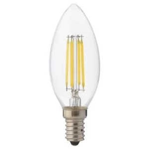 Світлодіодна лампа Horoz Electric FILAMENT CANDLE-6 6W 4200 K (001-013-0006-030)