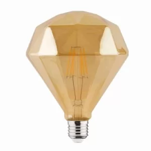 Светодиодная лампа Horoz ElectrIic Filament RUSTIC DIAMOND-6 6W E27 2200К (001-034-0006-010)
