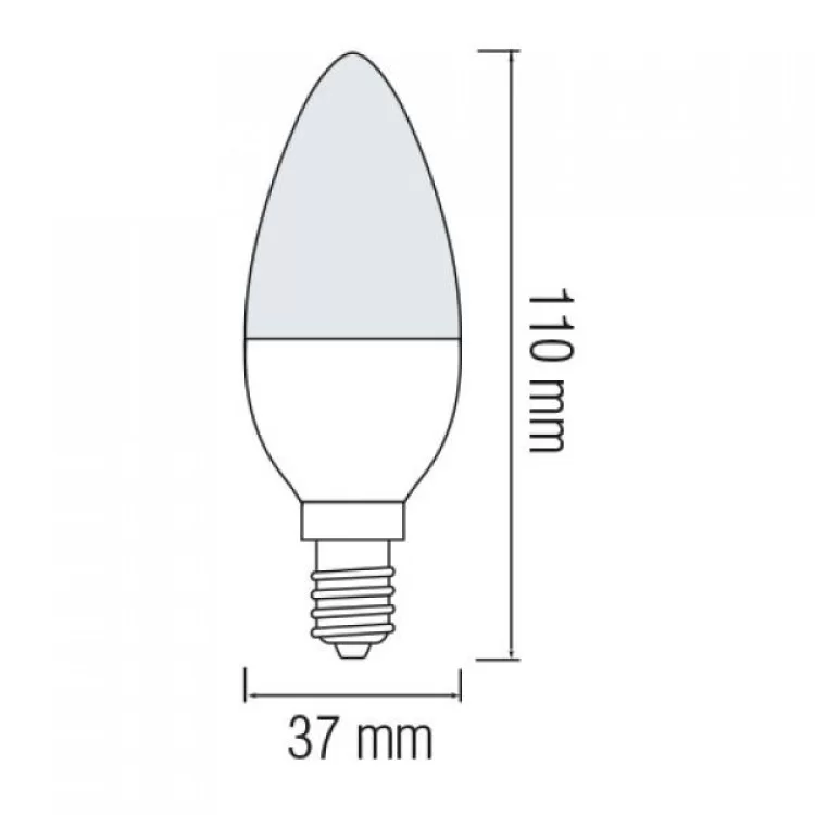 Светодиодная лампа ULTRA-8 8W E27 3000К цена 60грн - фотография 2