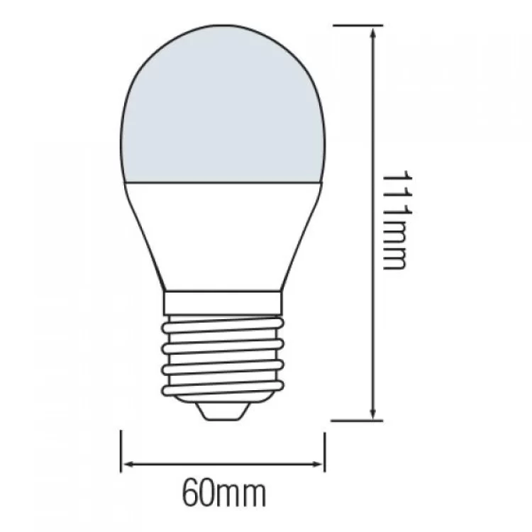 Світлодіодна лампа METRO-1 10W E27 4200K ціна 80грн - фотографія 2