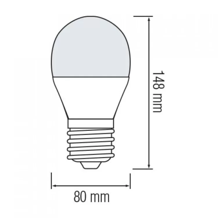 Світлодіодна лампа PREMIER-18 18W E27 3000К ціна 99грн - фотографія 2
