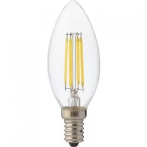 Світлодіодна лампа Filament Candle-4 4W Е14 2700К Horoz Electric 001-013-0004-010