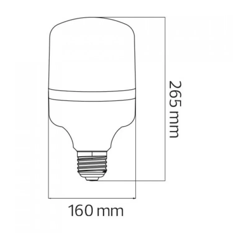 Светодиодная лампа TORCH-100 100W E27 6400К