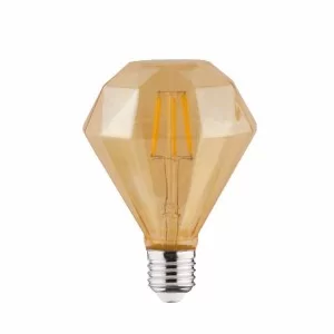 Світлодіодна лампа філаментна RUSTIC DIAMOND-4 4W E27 2200К Horoz Electric 001-034-0004-010