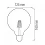 Светодиодная лампа Filament RUSTIC MERIDIAN-6 6W E27