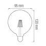 Світлодіодна лампа Filament RUSTIC TWIST-4 4W E27