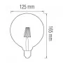 Светодиодная лампа Filament RUSTIC TWIST-6 6W E27 2200К