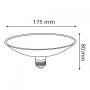 Светодиодная лампа UFO-15 15W E27 4200K