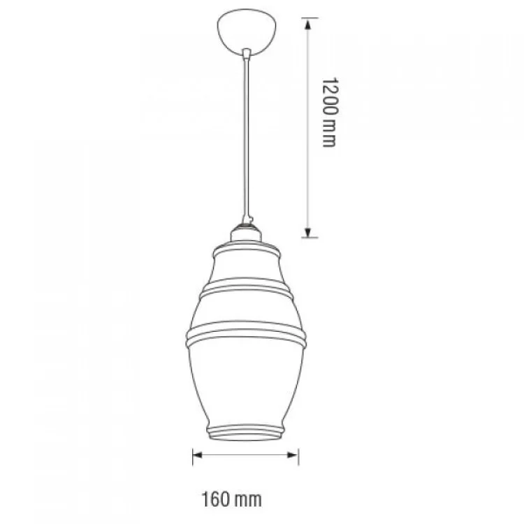 Светильник подвесной ELEMENT-2 медный цена 1 129грн - фотография 2