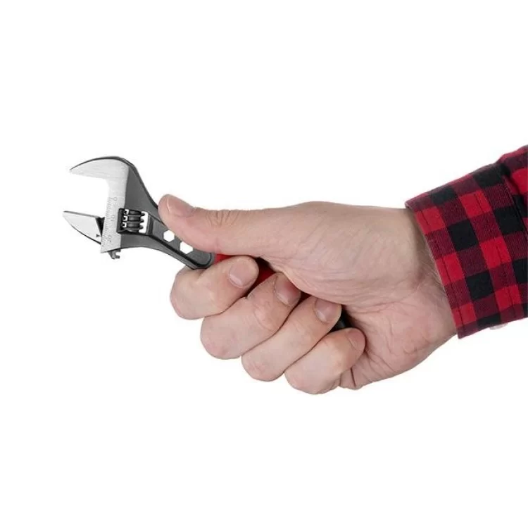 Ключ разводной 150мм, двухкомпонентная рукоятка HT-0195 Intertool инструкция - картинка 6