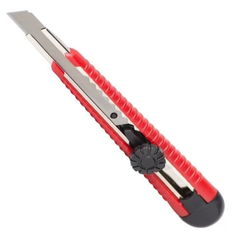 Нож с металлической направляющей, 9 мм INTERTOOL HT-0511 цена 30грн - фотография 2
