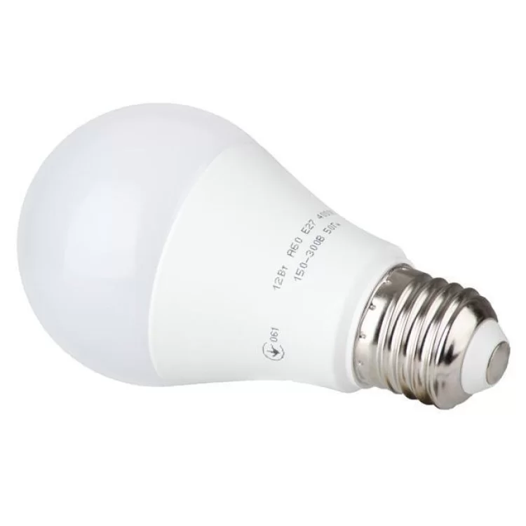 в продажу Світлодіодна лампа LED 12Вт, E27,220В, INTERTOOL LL-0015 - фото 3