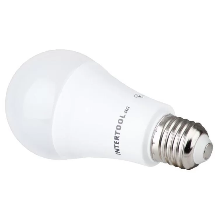 в продажу Світлодіодна лампа LED 15Вт, E27,220В, INTERTOOL LL-0017 - фото 3
