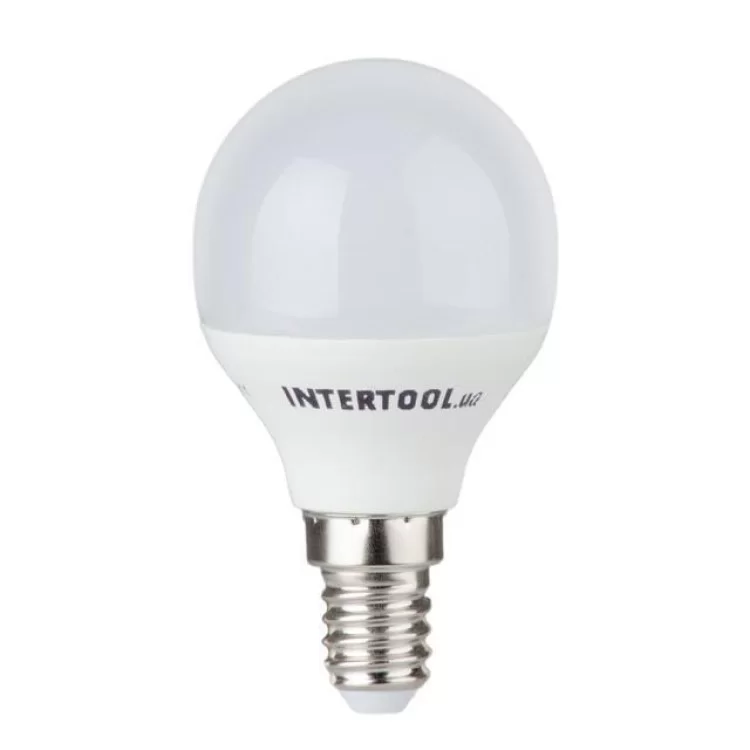 Світлодіодна лампа LED 5Вт, E14,220В, INTERTOOL LL-0102