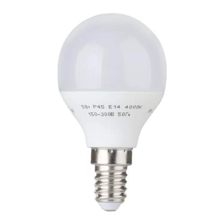 Світлодіодна лампа LED 5Вт, E14,220В, INTERTOOL LL-0102 ціна 45грн - фотографія 2