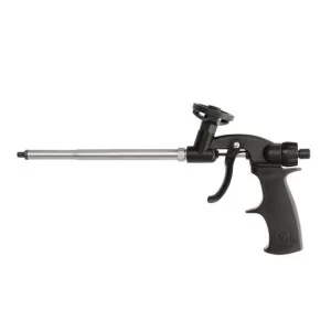 Пістолет для монтажної піни з тефлоновим покриттям голки, трубки і тримача балона і 4 нас. INTERTOOL PT-0605