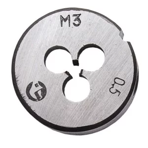 Плашка для нарезания резьбы M 3x0,5 мм INTERTOOL SD-8206