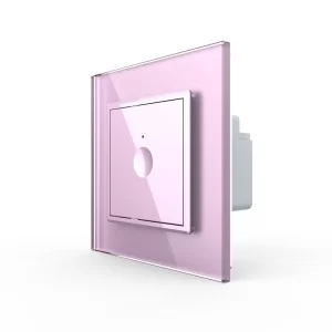 Сенсорный выключатель Livolo Sense розовый (722000117)