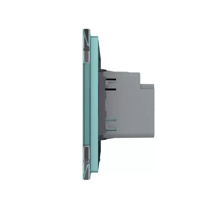 в продаже Сенсорный выключатель Livolo Sense 2 канала зеленый (722000218) - фото 3