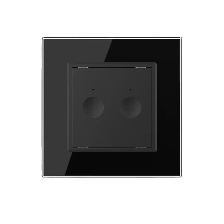 Сенсорный проходной маршевый перекрестный выключатель Livolo Sense 2 канала черный (722000412) цена 1 946грн - фотография 2