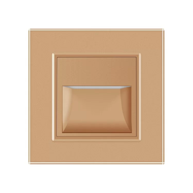 Светильник для лестниц подсветка пола золото стекло Livolo (722800613) цена 1 115грн - фотография 2