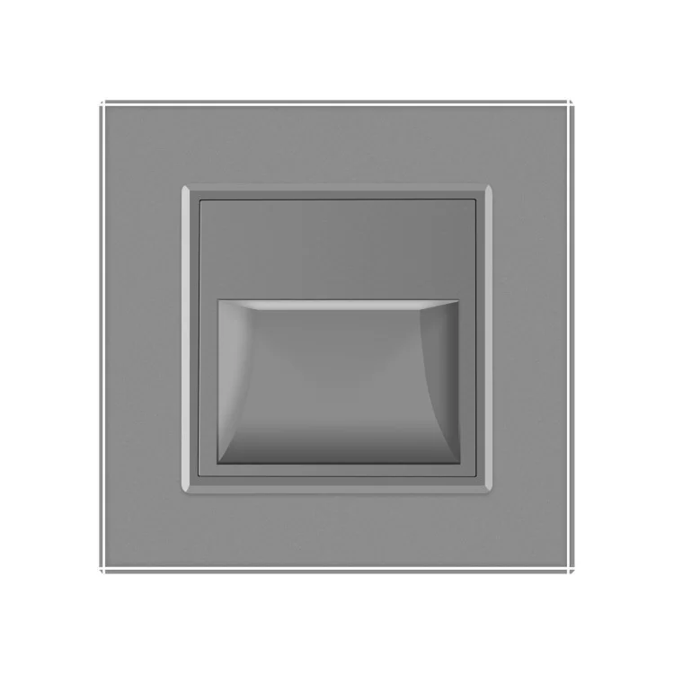 Світильник для сходів підсвічування підлоги сірий скло Livolo (722800615) ціна 1 115грн - фотографія 2