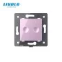 Механізм сенсорний вимикач Livolo Sense 2 канали рожевий (782000217)