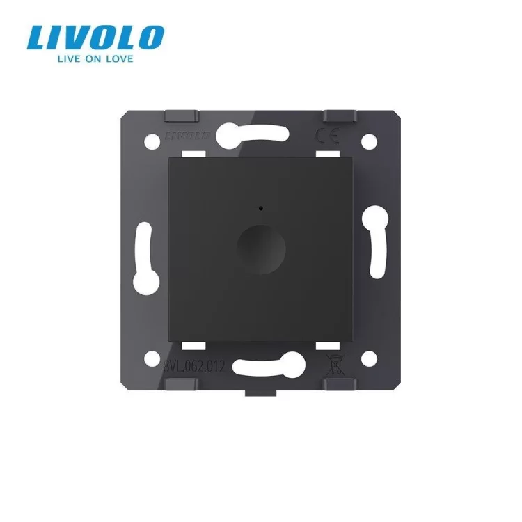 Механизм сенсорный радиоуправляемый выключатель Sense 1 сенсор черный Livolo (782100112) цена 743грн - фотография 2