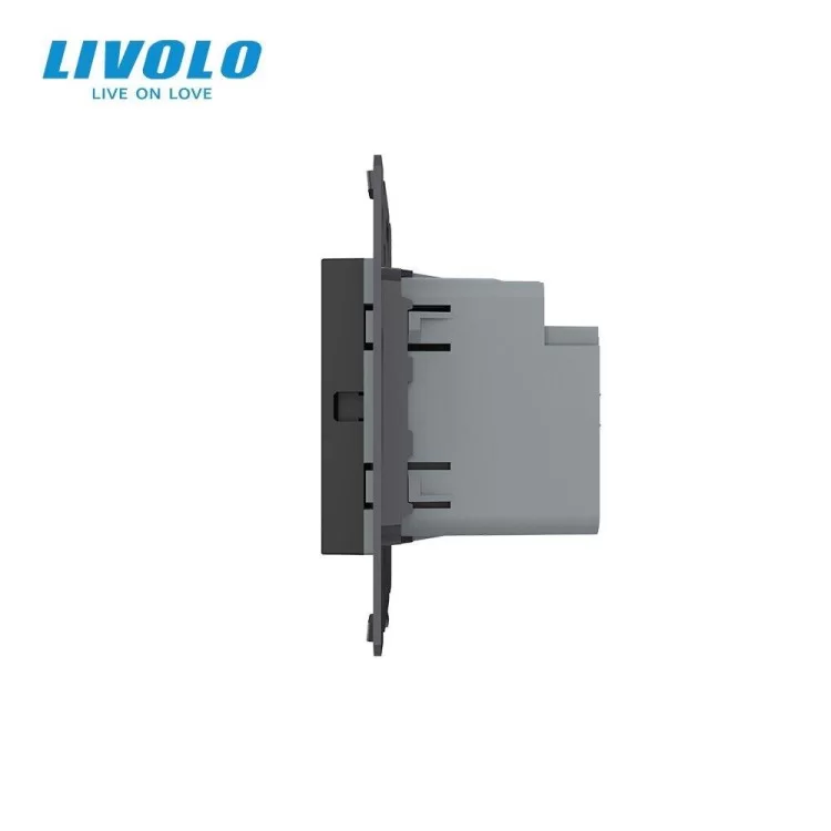 в продажу Механізм сенсорний радіокерований вимикач Sense 1 сенсор чорний Livolo (782100112) - фото 3