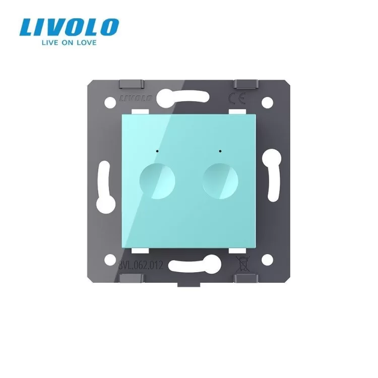 в продаже Механизм сенсорный проходной радиоуправляемый выключатель Sense 2 сенсора зеленый Livolo (782100418) - фото 3