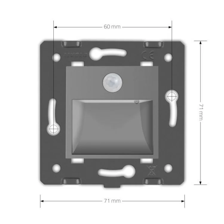 Механизм светильник для лестниц подсветка пола с датчиком движения Livolo, 782800515 инструкция - картинка 6