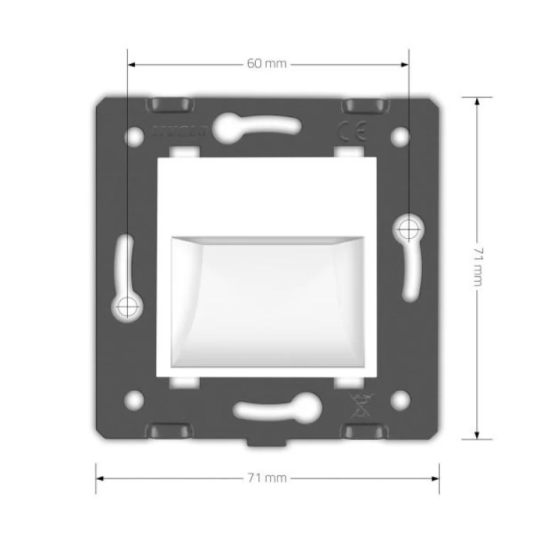 Механізм світильник для сходів, підсвічування підлоги Livolo, 782800611 відгуки - зображення 5
