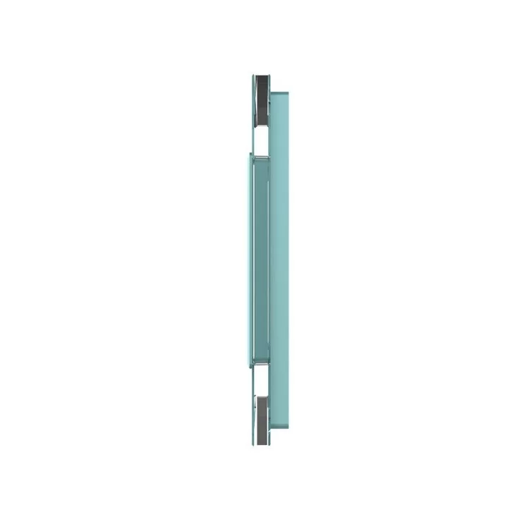 Рамка розетки Livolo 1 пост зеленый стекло (VL-C7-SR-18) цена 143грн - фотография 2