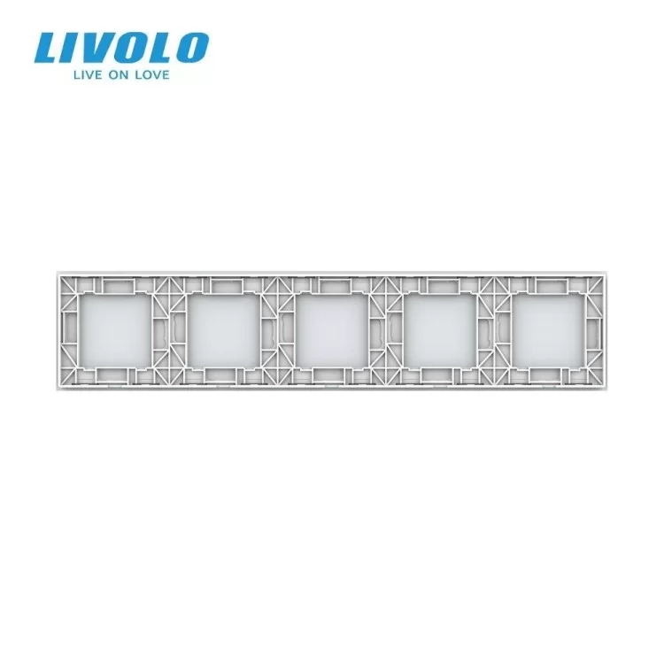 продаем Сенсорная панель для выключателя Х сенсоров (Х-Х-Х-Х-Х) белый стекло Livolo (C7-CХ/CХ/CХ/CХ/CХ-11) в Украине - фото 4