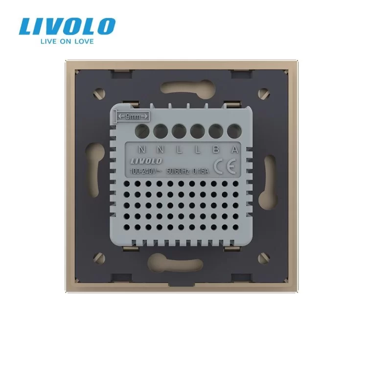 Пульт керування кондиціонером золото Livolo (VL-C7-FCA-2APS72) відгуки - зображення 5