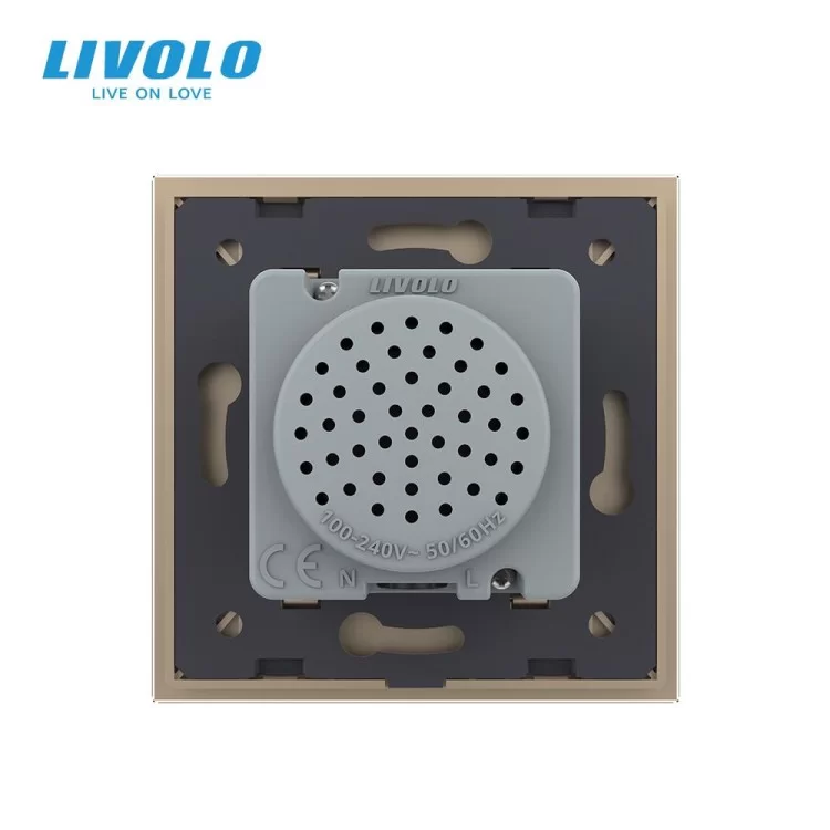 Bluetooth 5.0 колонка золото Livolo (VL-C7-FCF-2AP) відгуки - зображення 5