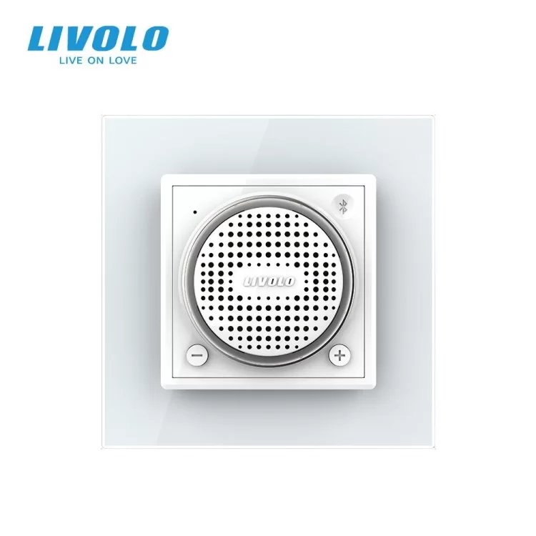 в продажу Bluetooth 5.0 колонка білий Livolo (VL-C7-FCF-2WP) - фото 3