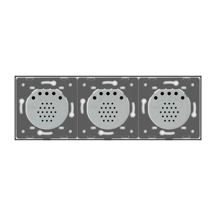 в продажу Сенсорний вимикач Livolo 4 канали (1-2-1) білий скло (VL-C701/C702/C701-11) - фото 3