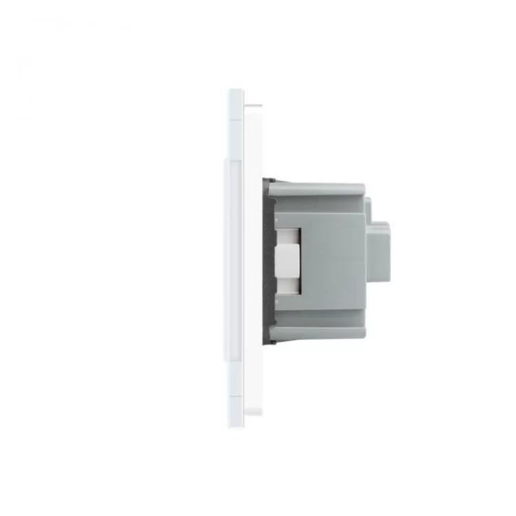 в продажу Безконтактний вимикач із розеткою Livolo білий скло (VL-C701/C7C1EU-PRO-11) - фото 3