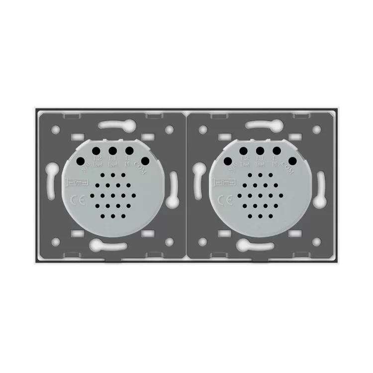 Сенсорный радиоуправляемый диммер Livolo 2 канала (1-1) белый стекло (VL-C702DR-11) отзывы - изображение 5