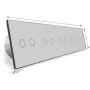 Сенсорный выключатель Livolo 10 каналов (2-2-2-2-2) серый стекло (VL-C710-15)